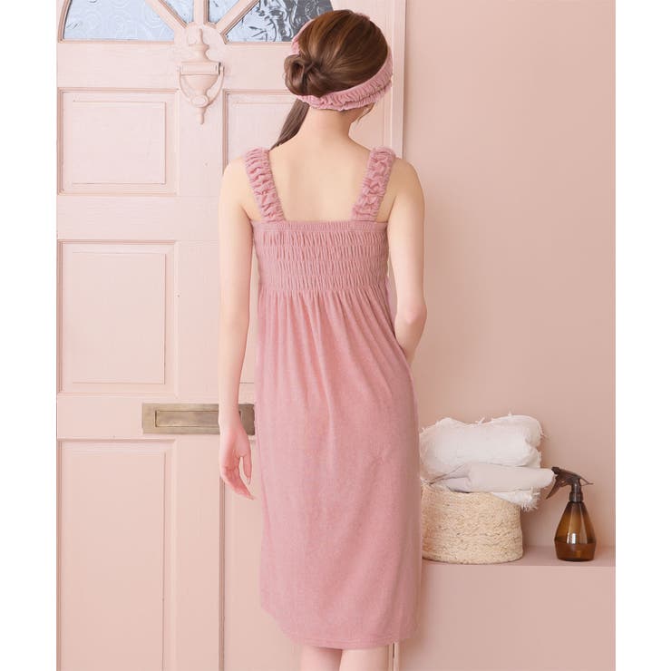 ヘアバンド付き パイル ワンピース | aimerfeel | 詳細画像7 