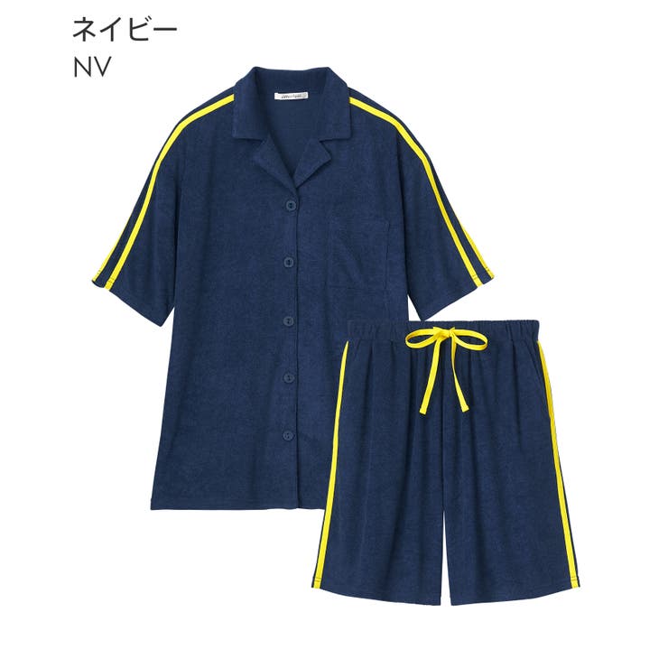 パイル ライン 半袖 上下セット | aimerfeel | 詳細画像16 