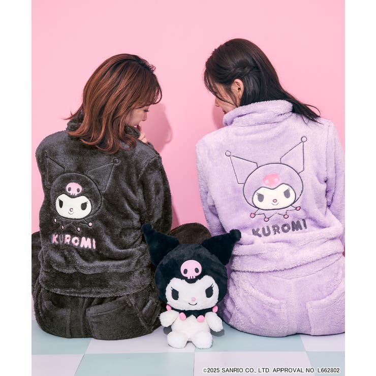 クロミ フリース 長袖 上下セット | aimerfeel | 詳細画像3 