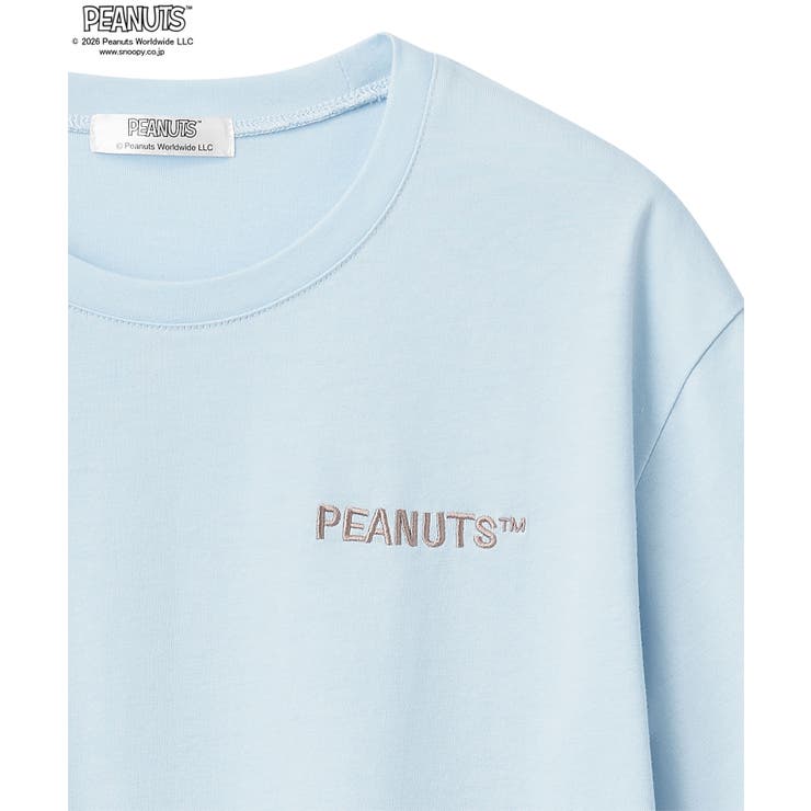 PEANUTS スヌーピー バックプリント 半袖 綿混 上下セット | aimerfeel | 詳細画像11 