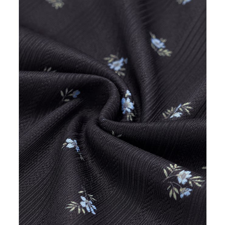 小花柄 カーディガン付き 長袖 3点セット | aimerfeel | 詳細画像14 