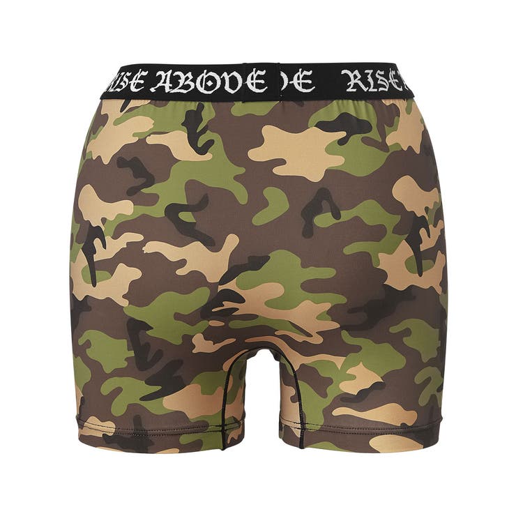 カモフラージュ ロゴゴム メンズ ボクサーショーツ (前開き) | aimerfeel | 詳細画像7 