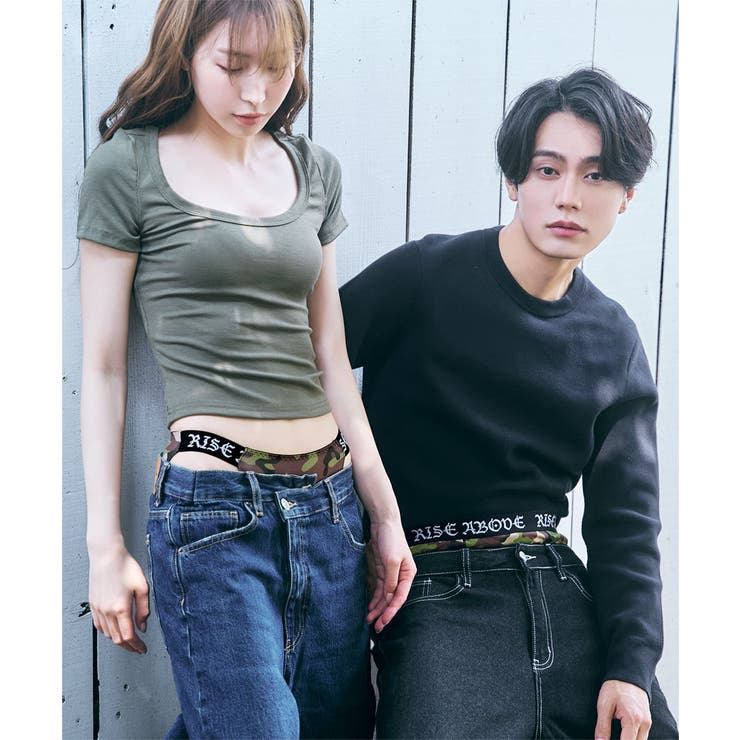 カモフラージュ ロゴゴム メンズ ボクサーショーツ (前開き) | aimerfeel | 詳細画像2 