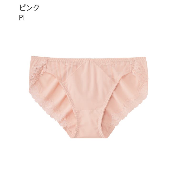 PI-ピンク | デコルテリフト プレーンショーツ | aimerfeel