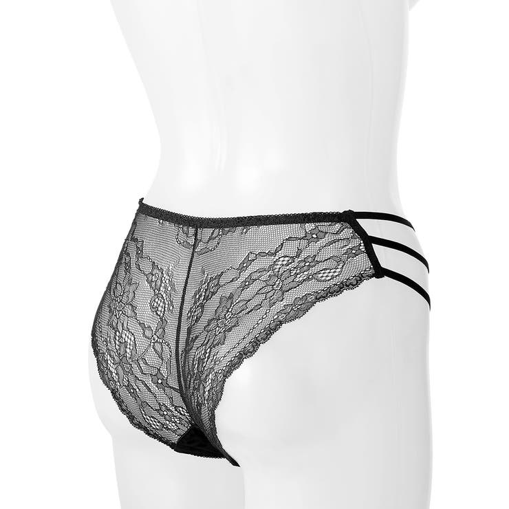 ヒョウサテン カシュクールレース ハーフバックショーツ | aimerfeel | 詳細画像13 