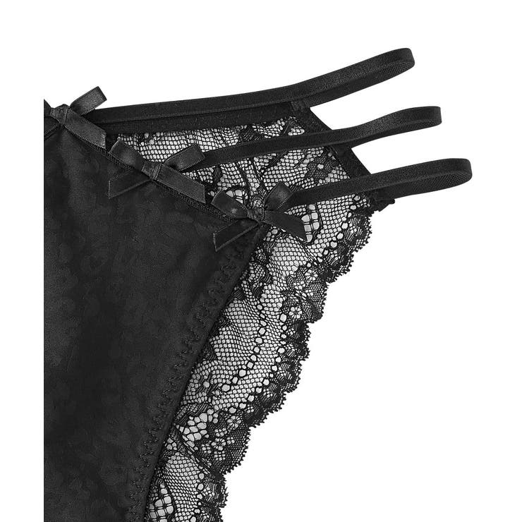 ヒョウサテン カシュクールレース ハーフバックショーツ | aimerfeel | 詳細画像14 