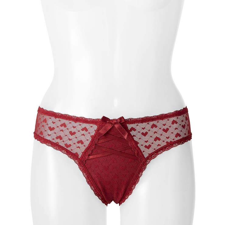 ハートチュール レースアップ ハーフバックショーツ | aimerfeel | 詳細画像13 