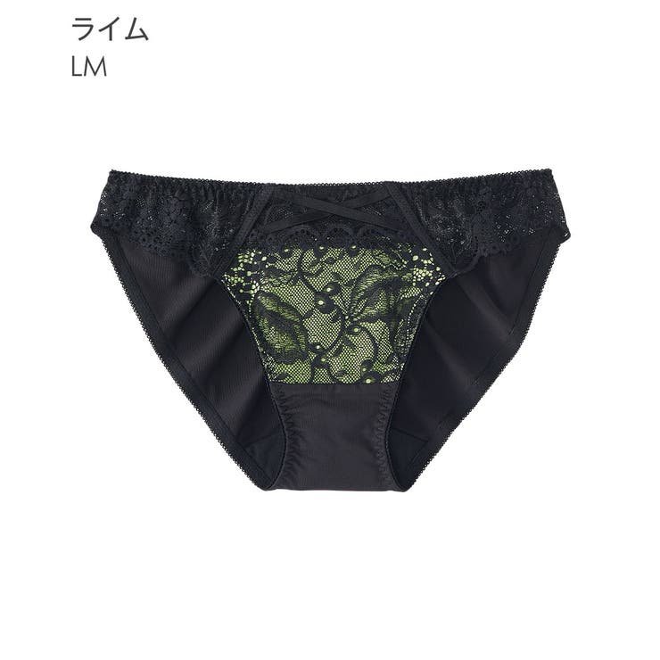 LM-ライム | レース フルバックショーツ ストレッチレース | aimerfeel
