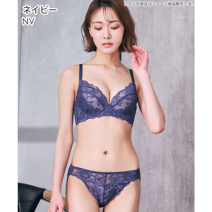 レース フローラルレース プレーンショーツ[品番：SK000007826