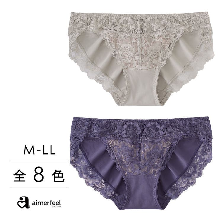 レース フローラルレース プレーンショーツ[品番：SK000007826