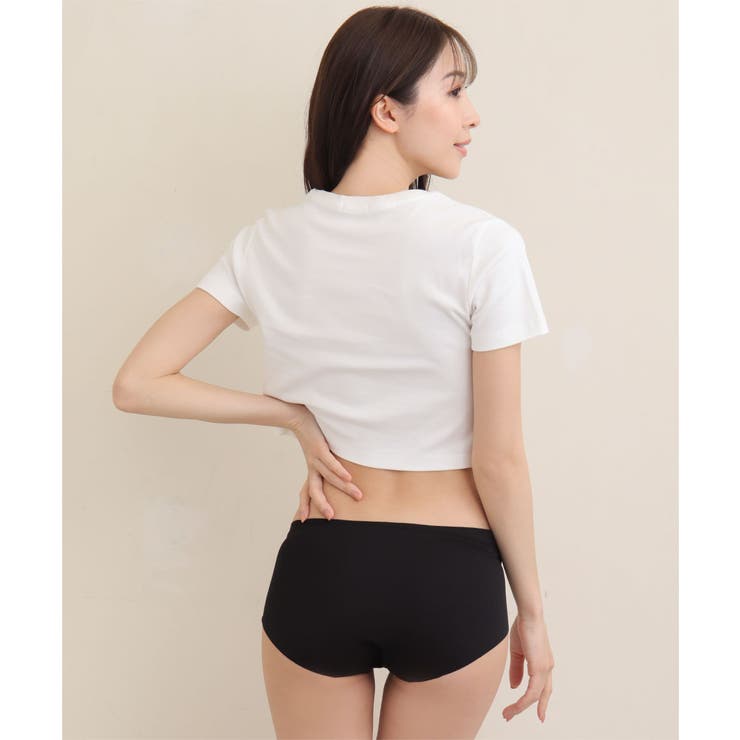 フルバックショーツ シームレス プレーンショーツ | aimerfeel | 詳細画像3