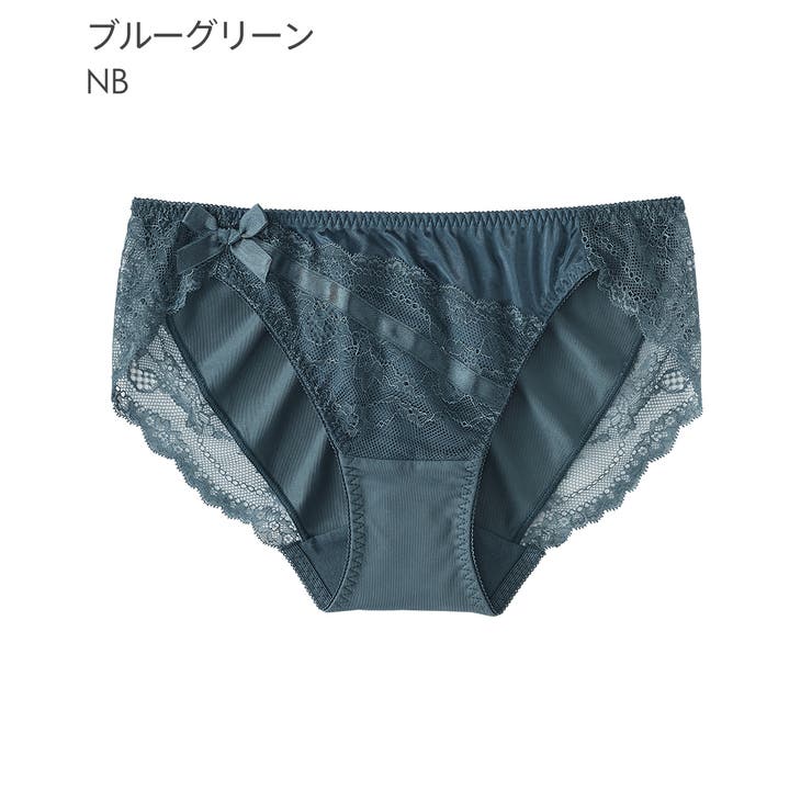 レース フルバックショーツ サテン[品番：SK000007606