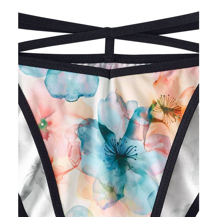 ブルーリーフラワー ハーフバックショーツ | aimerfeel | 詳細画像8 