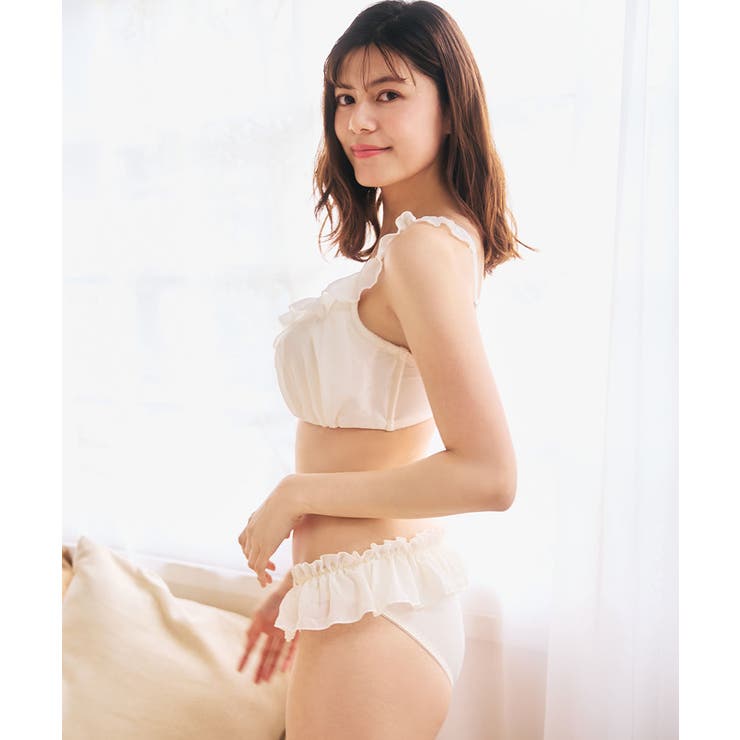 シフォンフリル プレーンショーツ | aimerfeel | 詳細画像3 