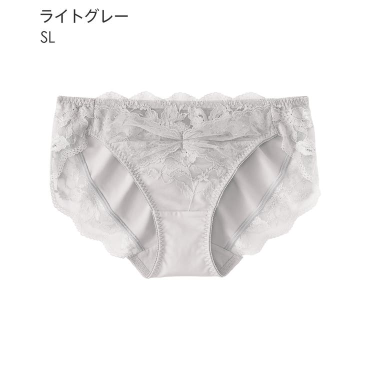 SL-ライトグレー | リボン リフト プレーンショーツ | aimerfeel