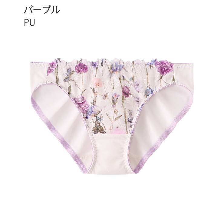 PU-パープル | フロレット プレーンショーツ | aimerfeel
