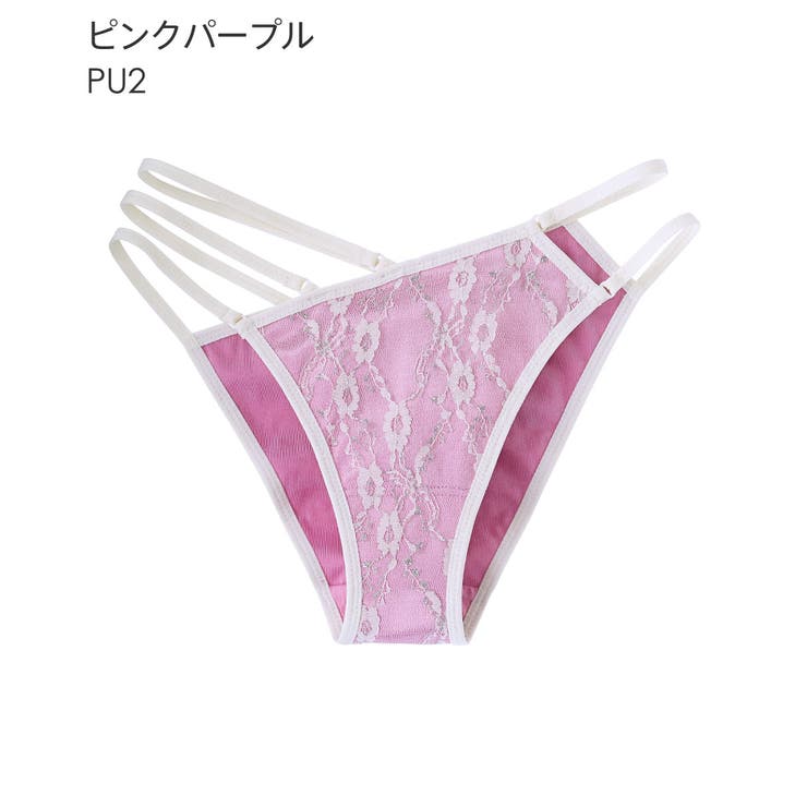 ★aimerfeel★サテンダルメシアンブラショーツ★パンツ下着★ピンクG70★ ダズリンクイーン ハーフバックショーツ[品番：SK000010350