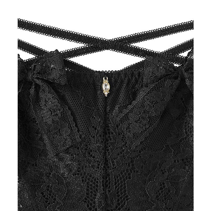 クロスレースリボン ハーフバックショーツ | aimerfeel | 詳細画像10 