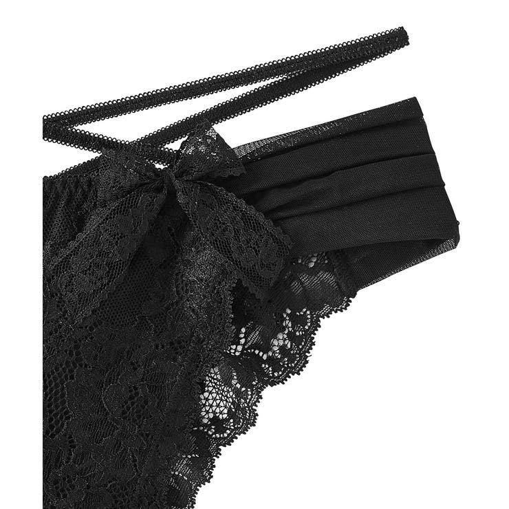 クロスレースリボン ハーフバックショーツ | aimerfeel | 詳細画像11 