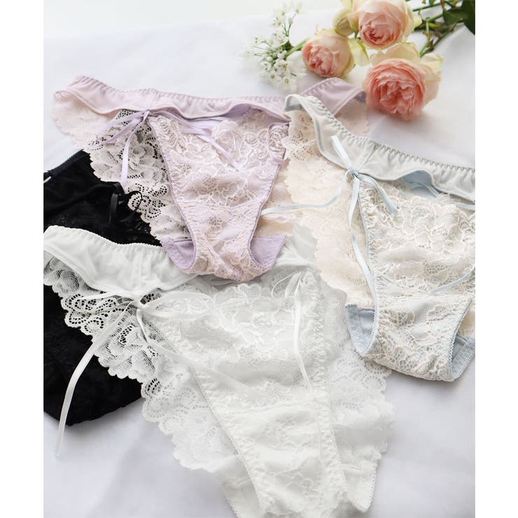 シークレットリボン ハーフバックショーツ | aimerfeel | 詳細画像2 