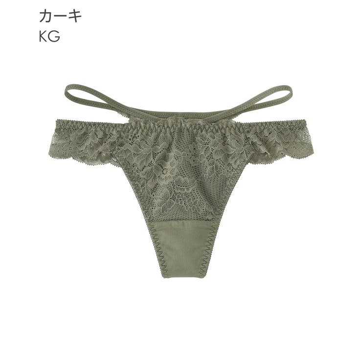 レース クロスコードレース Tバックショーツ盛れる下着[品番