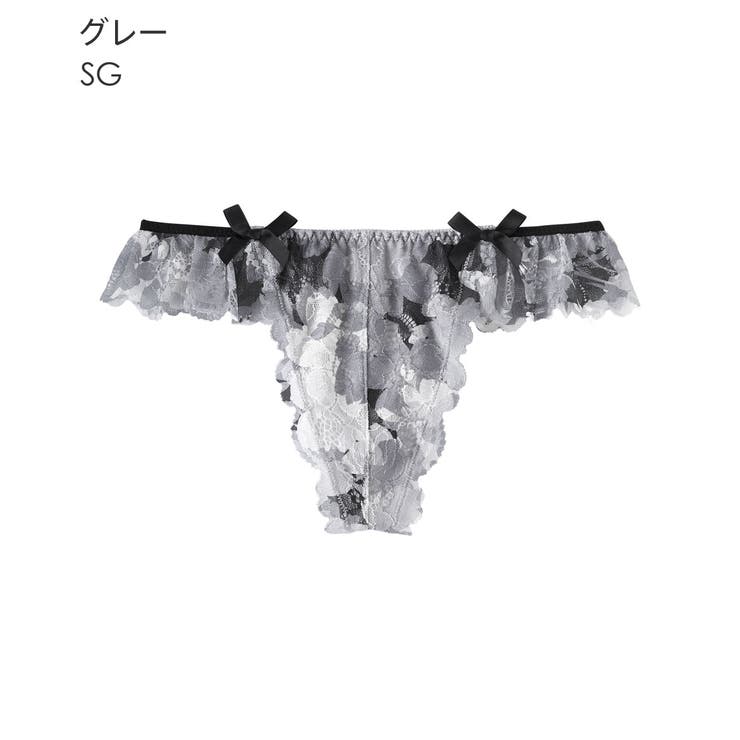 SG-グレー | アドミレフラワー Tバックショーツ | aimerfeel