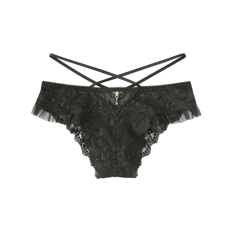 BL-ブラック | ロングジュエル ハーフバックショーツ | aimerfeel