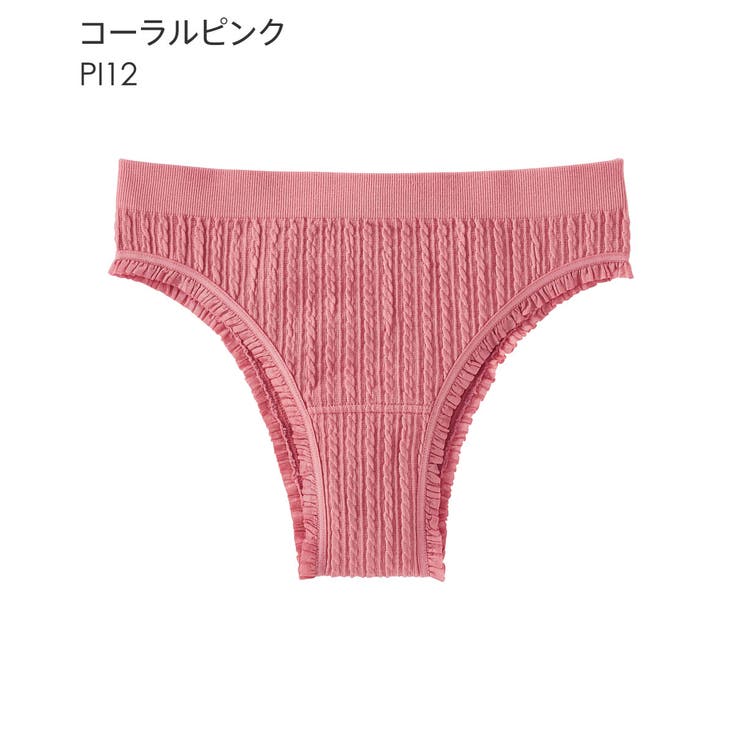 ジャガード イージー 綿混 ハーフバックショーツ[品番