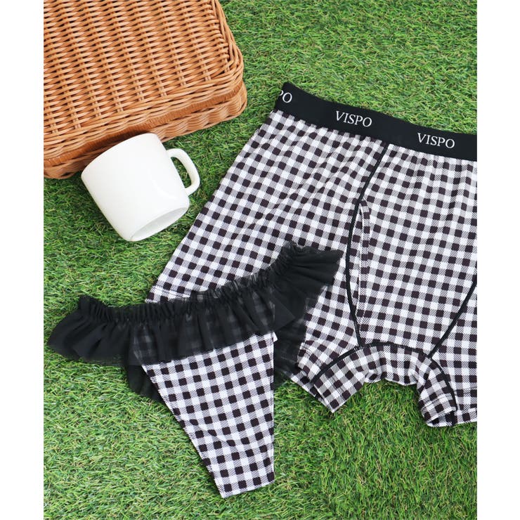 ギンガムday Tバックショーツ | aimerfeel | 詳細画像2 