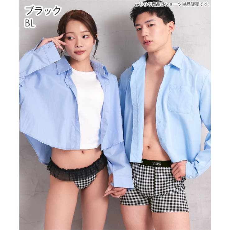 ギンガムday Tバックショーツ | aimerfeel | 詳細画像3 