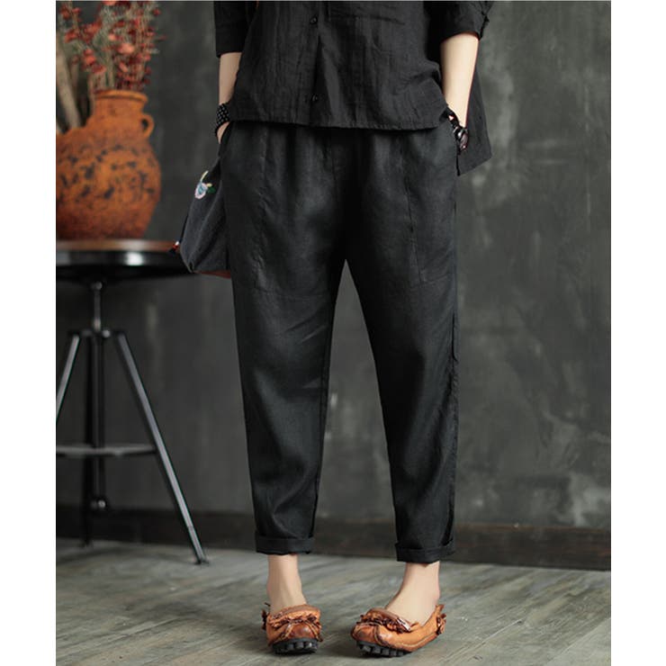 ブラック | 新作 パンツ 夏 | aimoha