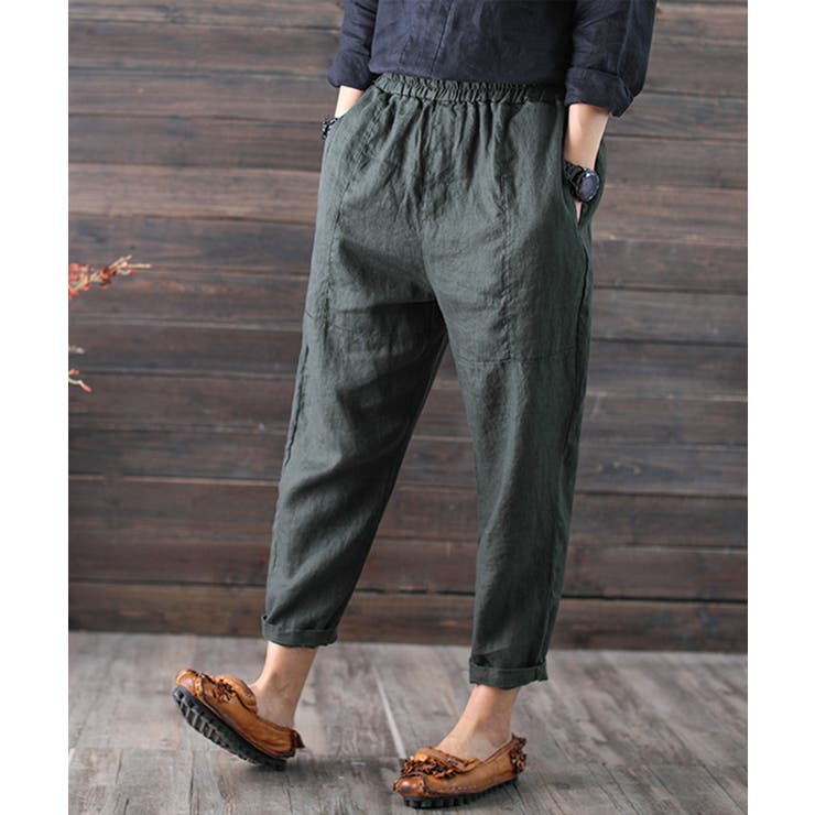 グリーン | 新作 パンツ 夏 | aimoha