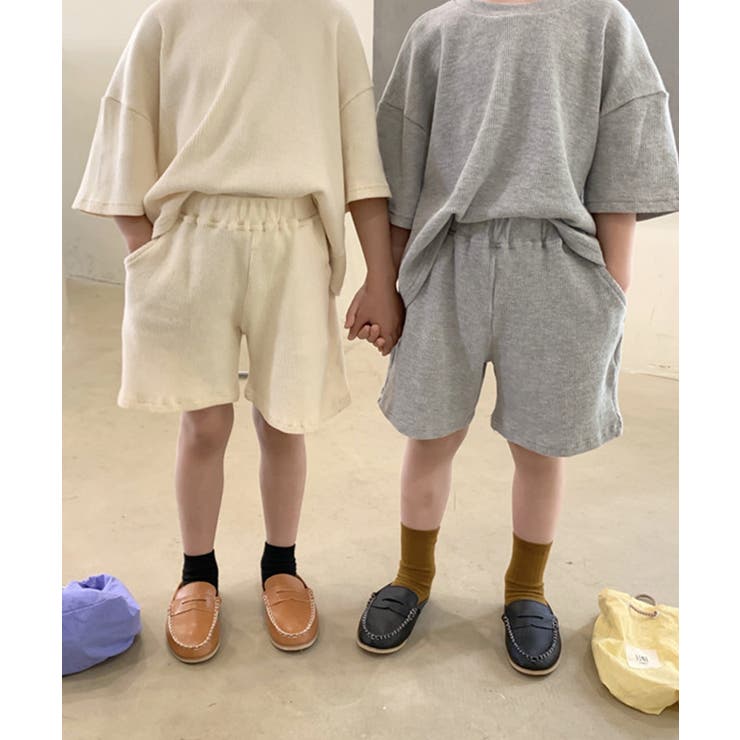 セットアップ キッズ 半袖[品番：XT000004370]｜aimoha kids