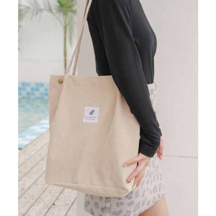 ベージュ | トートバッグ キャンバス レディース | aimoha 