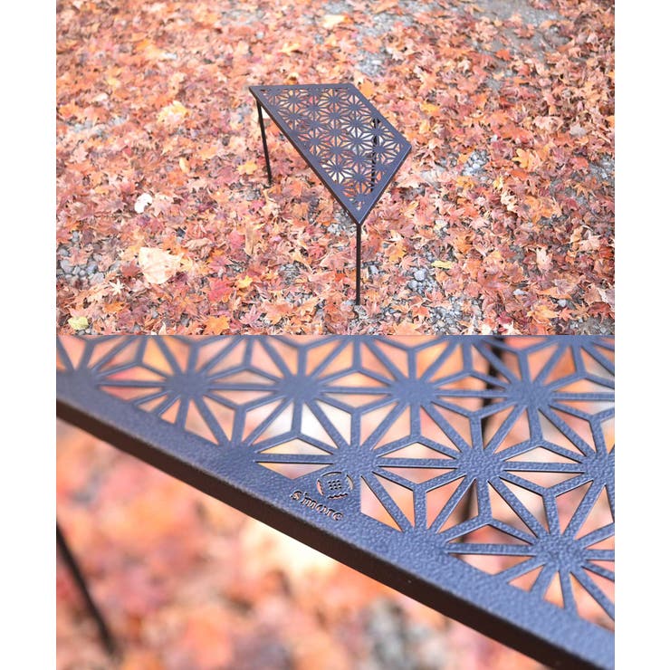 【S more 和柄アウトドアテーブル2枚セット | aimoha men | 詳細画像11 