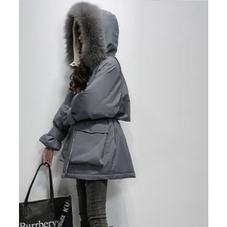 Jasmine Grandiflorum温か ビッグシルエットジャケット[品番