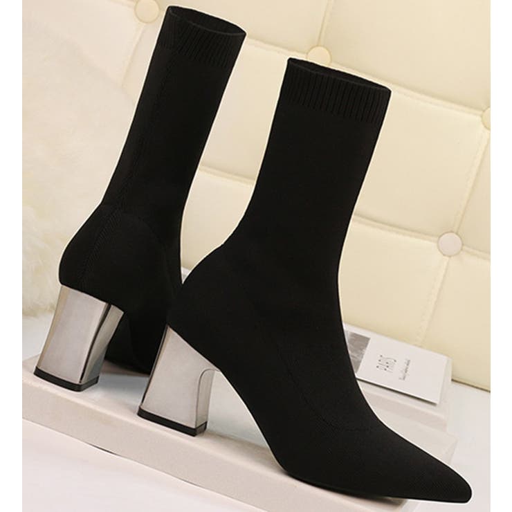 ブラック | Jasmine Grandiflorum【Jasmine】7㎝ヒール 楽々♪ | aimoha 