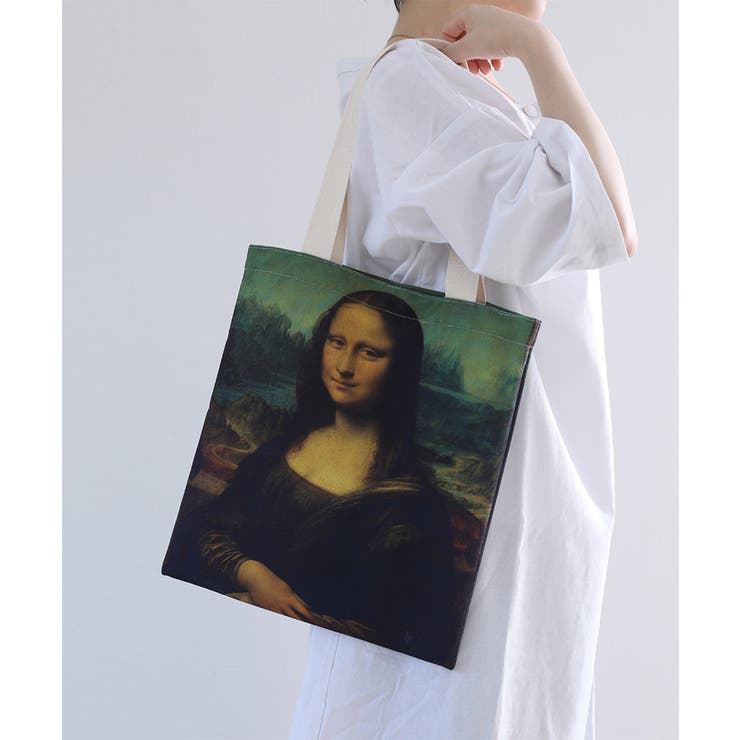 j | OUTLET 名画プリントトートバッグ キャンバス | aimoha 