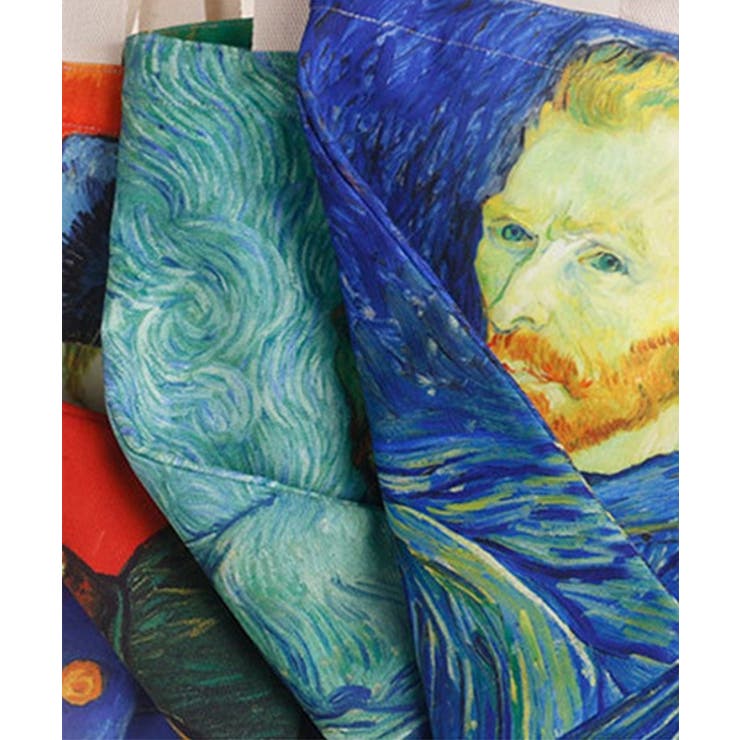 OUTLET 名画プリントトートバッグ キャンバス | aimoha  | 詳細画像1 