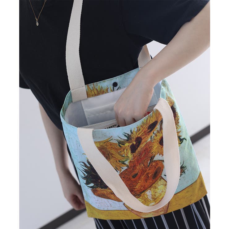 OUTLET 名画プリントトートバッグ キャンバス | aimoha  | 詳細画像2 