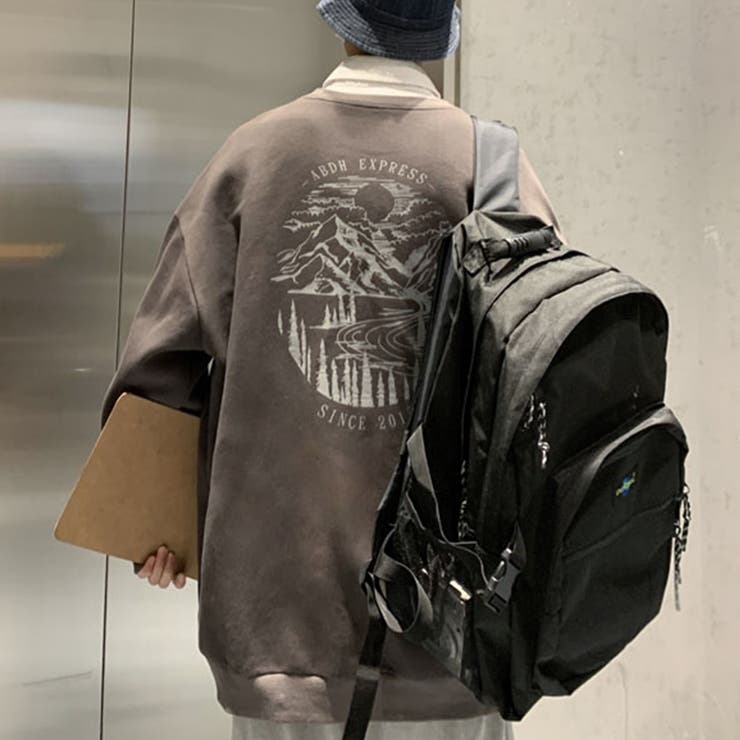Hook新作 アメカジアンティーク風イラストスウェット 韓国ファッション 品番 Xt Hook フック のメンズファッション 通販 Shoplist ショップリスト