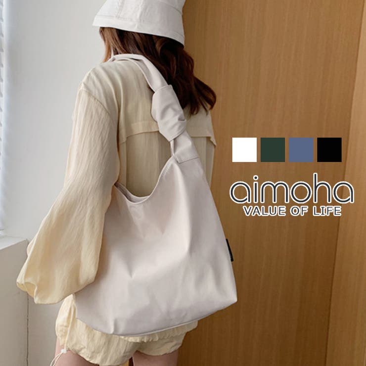 シンプルナイロントートバッグ | aimoha  | 詳細画像1 