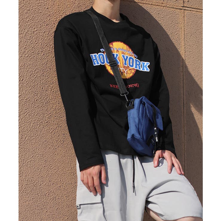 ロンT【HOOK】アメカジロゴプリントロングTEE ユニセックス 韓国ファッショ… | HOOK | 詳細画像20 