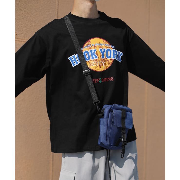 ロンT【HOOK】アメカジロゴプリントロングTEE ユニセックス 韓国ファッショ… | HOOK | 詳細画像21 