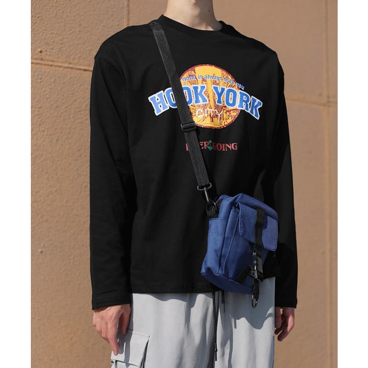 ロンT【HOOK】アメカジロゴプリントロングTEE ユニセックス 韓国ファッショ… | HOOK | 詳細画像22 