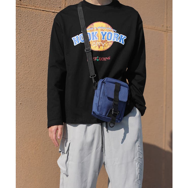 ロンT【HOOK】アメカジロゴプリントロングTEE ユニセックス 韓国ファッショ… | HOOK | 詳細画像24 