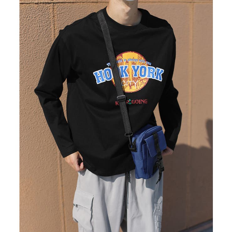 ロンT【HOOK】アメカジロゴプリントロングTEE ユニセックス 韓国ファッショ… | HOOK | 詳細画像26 
