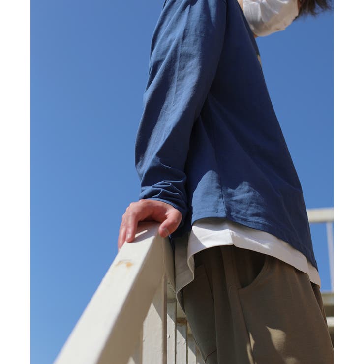 ロンT【HOOK】アメカジロゴプリントロングTEE ユニセックス 韓国ファッショ… | HOOK | 詳細画像47 