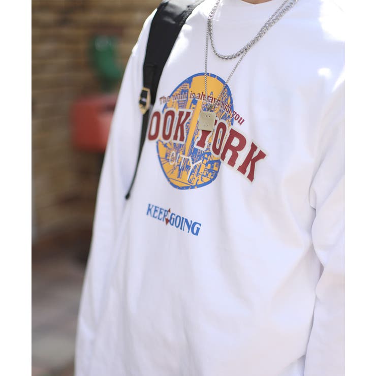 ロンT【HOOK】アメカジロゴプリントロングTEE ユニセックス 韓国ファッショ… | HOOK | 詳細画像55 