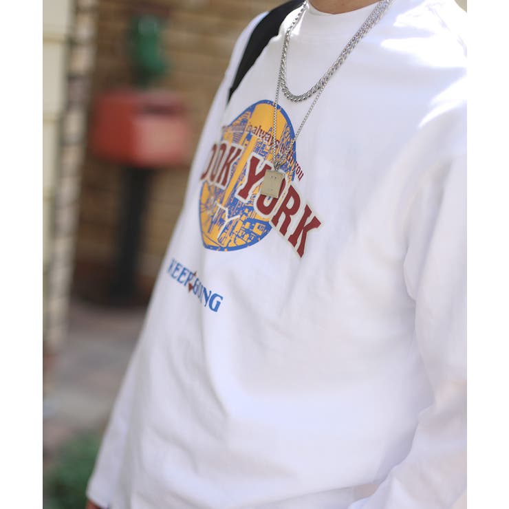 ロンT【HOOK】アメカジロゴプリントロングTEE ユニセックス 韓国ファッショ… | HOOK | 詳細画像56 